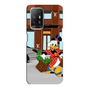 Чехлы для Oppo Reno 5z - Скрудж МакДак Louis Vuitton (PREMIUMPrint)