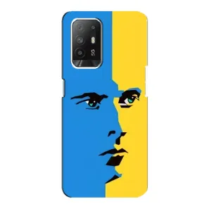 Украинские Чехлы для Oppo Reno 5z с картинкой УПА (AlphaPrint) (Степан Бандера)