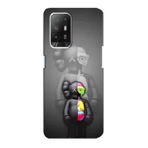 Чохли для Oppo Reno 5z - Bearbrick Louis Vuitton (PREMIUMPrint) (Тіло Bearbrick)