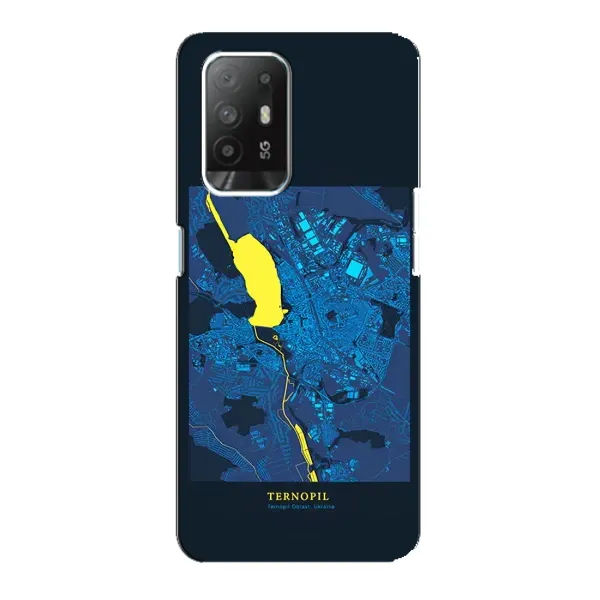 Чехол с принтом «Тернополь» для OPPO Reno 5z