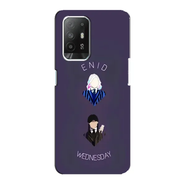 Чохол з принтом «Венздей і подруга» для OPPO Reno 5z