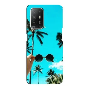 Силиконовый чехол с КАРТИНКАМИ лето для Oppo Reno 5z (AlphaPrint)