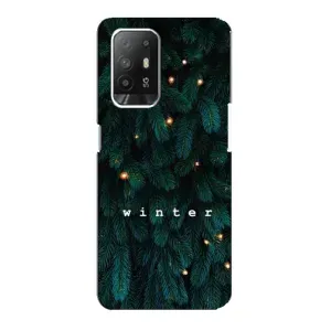 Новорічні, Святкові Чохли для Oppo Reno 5z - 2024 год (Winter)