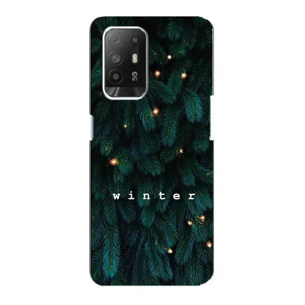Чехол с принтом «Winter» для OPPO Reno 5z