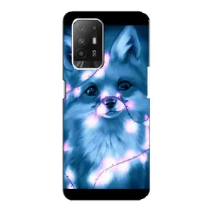 Чехлы с картинкой Лисички для Oppo Reno 5z (VPrint)