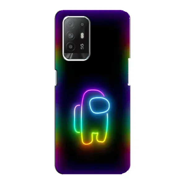 Чехол с принтом «Яркий скин» для OPPO Reno 5z