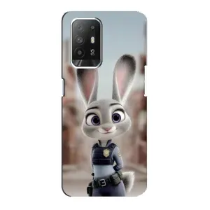 Чехол Зоотрополіс на Oppo Reno 5z (Офицер Джуди Хоппс)