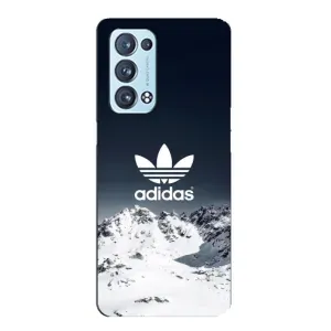 Чехлы Адидас для Oppo Reno6 Pro Plus 5G (AlphaPrint) (Адидас в горах)
