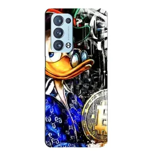 Чехлы для Оппо Рено 6 Про Плюс - Scrooge MagDag (PREMIUMPrint) (Биткойн Скрудж)