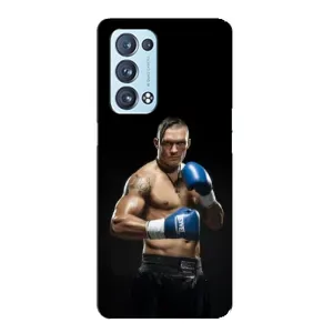 Чехол с картинкой Александр Усик для Oppo Reno6 Pro Plus 5G (Боксер Усик)