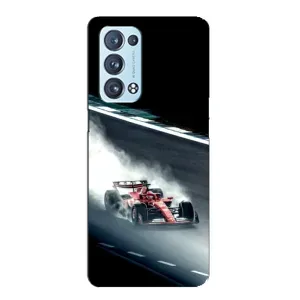 Чехол Формула1 на Oppo Reno6 Pro Plus 5G (Болид гоночный)