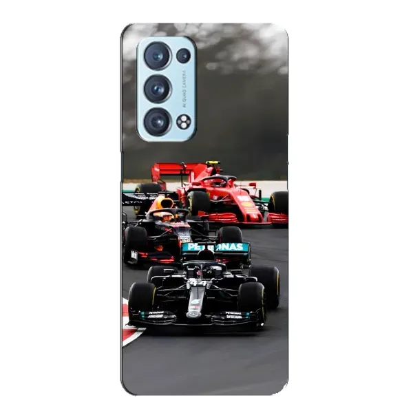Чохол з принтом «Гонка Формула 1» для OPPO Reno6 Pro Plus 5G