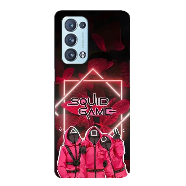 Чехол с принтом «Охранники Игра кальмара» для OPPO Reno6 Pro Plus 5G