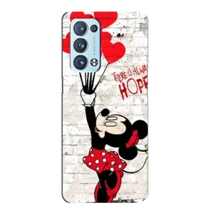 Чехол Disney Mouse Oppo Reno6 Pro Plus 5G (PREMIUMPrint) (Heart Minni)