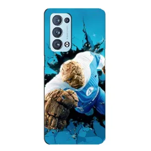 Чехол с принтом Фантастическая четверка для Oppo Reno6 Pro Plus 5G (Существо Фантастическая Четверка)