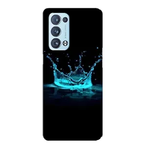 Чехол с Короной Оппо Рено 6 Про Плюс - (AlphaPrint) (Капля короны)