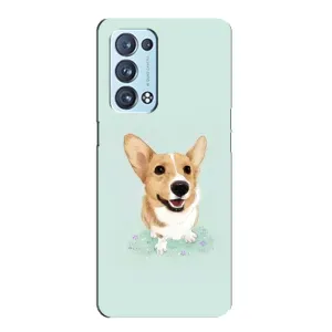 Чехлы с собаками для Oppo Reno6 Pro Plus 5G (VPrint) (Корги)