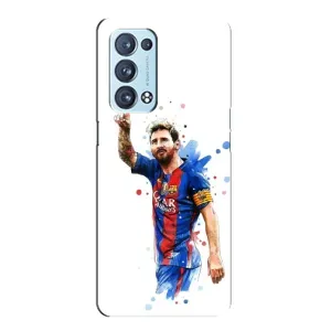 Чехлы Месси для Oppo Reno6 Pro Plus 5G (AlphaPrint) (Лео Месси)