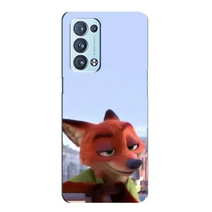 Чехол Зоотрополіс на Oppo Reno6 Pro Plus 5G (Лис Ник)