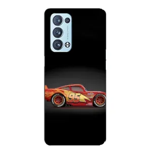 Силиконовый чехол Маквин для Oppo Reno6 Pro Plus 5G (Маквин номер 95)