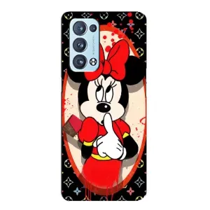 Чехол Disney Mouse Oppo Reno6 Pro Plus 5G (PREMIUMPrint) (Минни Маус ЛВ)