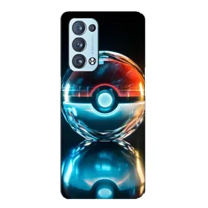Чохол з Пікачу на Oppo Reno6 Pro Plus 5G (М'яч Пікачу)
