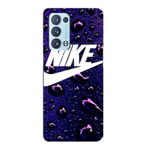 Чехол для Oppo Reno6 Pro Plus 5G - с принтом Найк (AlphaPrint) (Найк принт)