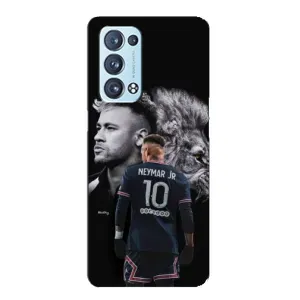 Чехол Неймар для Oppo Reno6 Pro Plus 5G (AlphaPrint) (Неймар Лев)