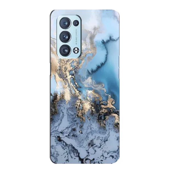 Чехол с принтом «Нежный мрамор» для OPPO Reno6 Pro Plus 5G