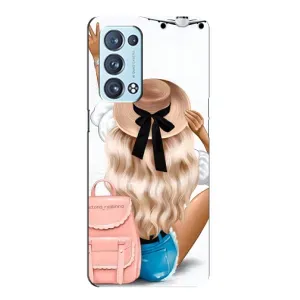 Чехол с печатью для Oppo Reno6 Pro Plus 5G - (Мода) (AlphaPrint) (Путешествие)