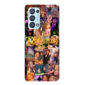 Чехол Рапунцель для Oppo Reno6 Pro Plus 5G (Коллаж Рапунцель)