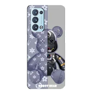 Круті Чохли Луі Віттон для Oppo Reno6 Pro Plus 5G (AlphaPrint) (Робот Медведик)