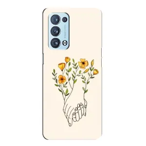 Чехлы для любимой на OPPO Reno6 Pro Plus 5G . українською . (VPrint) (Руки любві)