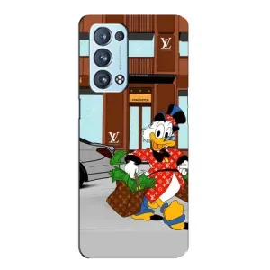 Чехлы для Oppo Reno6 Pro Plus 5G - Скрудж МакДак Louis Vuitton (PREMIUMPrint) (Скрудж ЛВ)