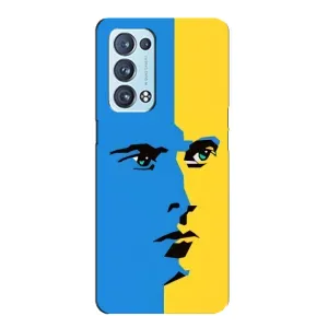 Украинские Чехлы для Oppo Reno6 Pro Plus 5G с картинкой УПА (AlphaPrint) (Степан Бандера)