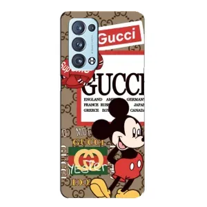 Чехол Disney Mouse Oppo Reno6 Pro Plus 5G (PREMIUMPrint) (Стильный Микки)
