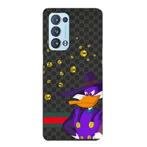Брендновые Чехлы для Oppo Reno6 Pro Plus 5G - (PREMIUMPrint) (Утка Гуччи)
