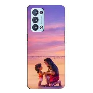 Чехол с мультфильмом Моана Oppo Reno6 Pro Plus 5G (Маленькая Ваяна)