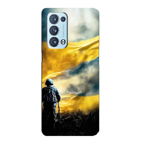 Чехол с принтом «Война» для OPPO Reno6 Pro Plus 5G