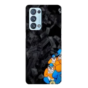 Чехлы с крутыми принтами для Oppo Reno6 Pro Plus 5G - (PREMIUMPrint) (Воры)