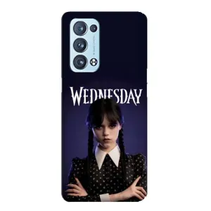Чехлы Венсдей на Oppo Reno6 Pro Plus 5G Уэнсдей (AlphaPrint) (Wednesday)