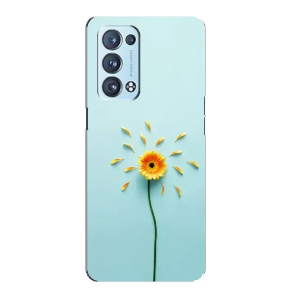 Чехол с принтом «Желтый цветок» для OPPO Reno6 Pro Plus 5G Чехол с принтом «Желтый цветок» для OPPO Reno6 Pro Plus 5G