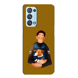 Чехлы с картинкой собаки Патрон для Oppo Reno6 Pro Plus 5G (AlphaPrint) (ЗСУ Патрон)