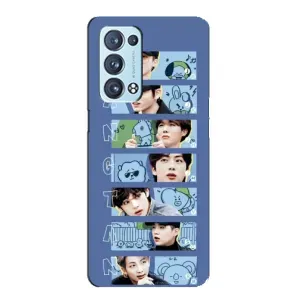 Чехлы BTS для Oppo Reno6 Pro 5G (AlphaPrint) (Bangtan)