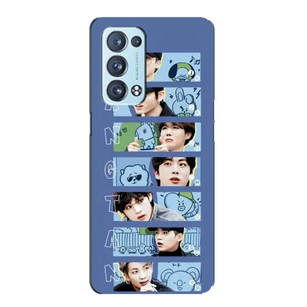 Чехол с принтом «Bangtan» для OPPO Reno6 Pro 5G