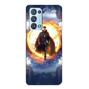 Чехлы с героями Марвел Oppo Reno6 Pro 5G (VPrint) (Доктор Стрендж)