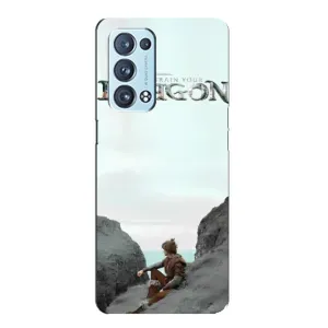 Чехол как приручить дракона на Oppo Reno6 Pro 5G