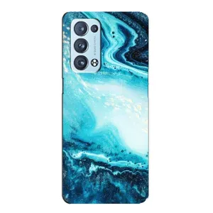 Мраморный чехол на Oppo Reno6 Pro 5G (VPrint)