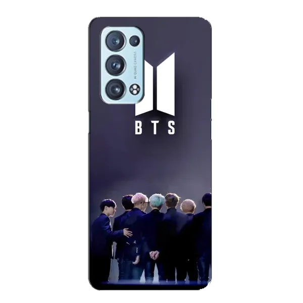 Чехол с принтом «Группа BTS» для OPPO Reno6 Pro 5G