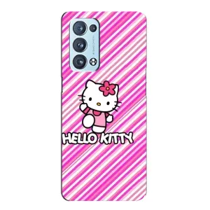 Чехол для Ребёнка на Оппо Рено 6 Про (VPrint) (Hello Kytty)